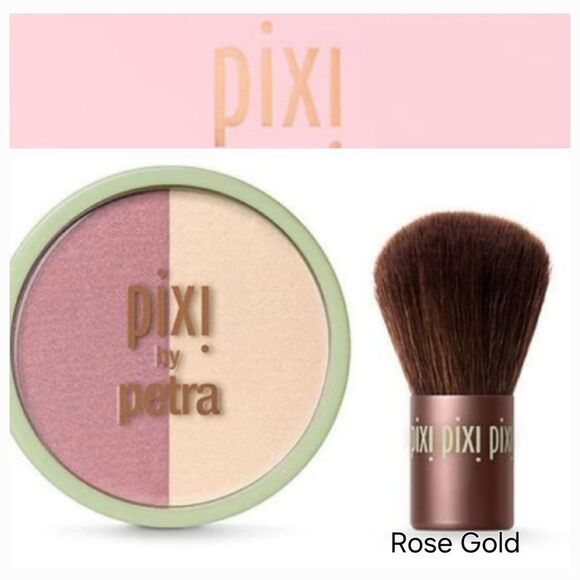 Pixi By Petra Beauty Blush Duo + Kabuki - Picture 1 of 5